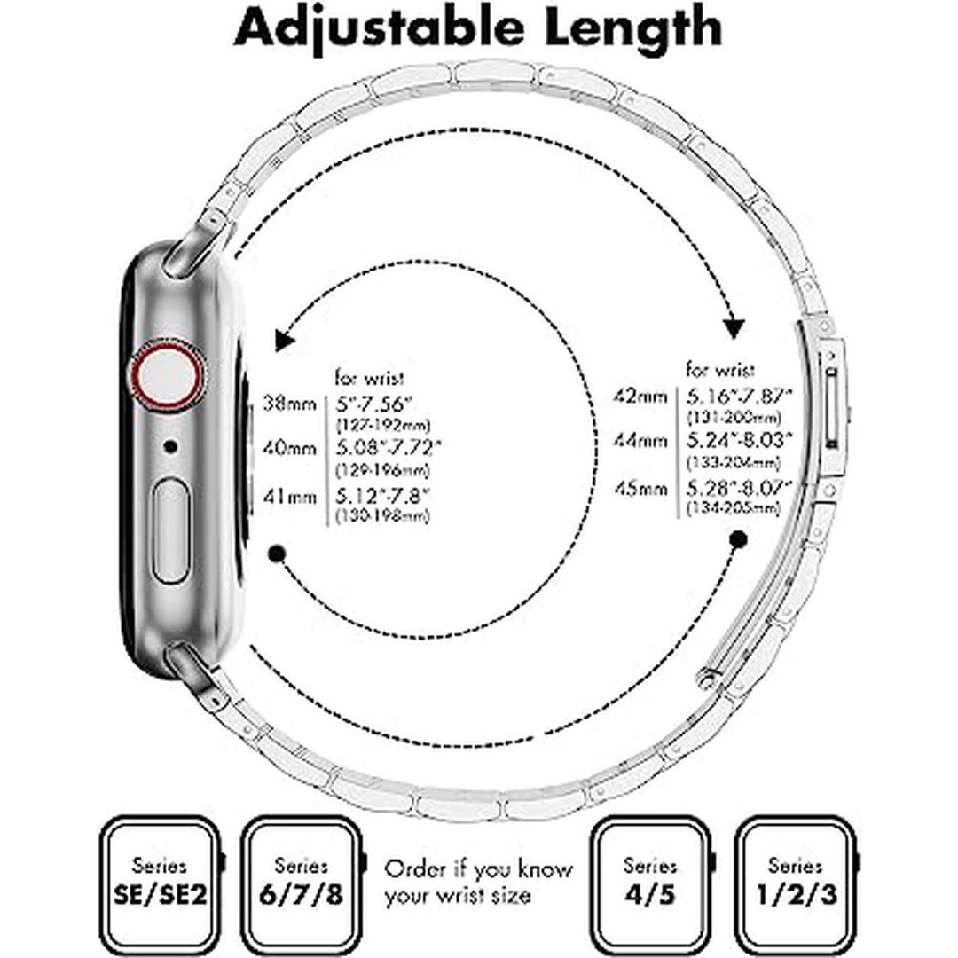 TISIM Steel Watchband - Silver/Gold - DOKUTRONIX