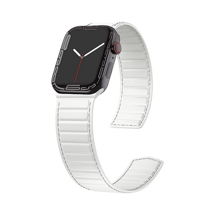 Chalk Magnetic Leather Band for Apple Watch - DOKUTRONIX