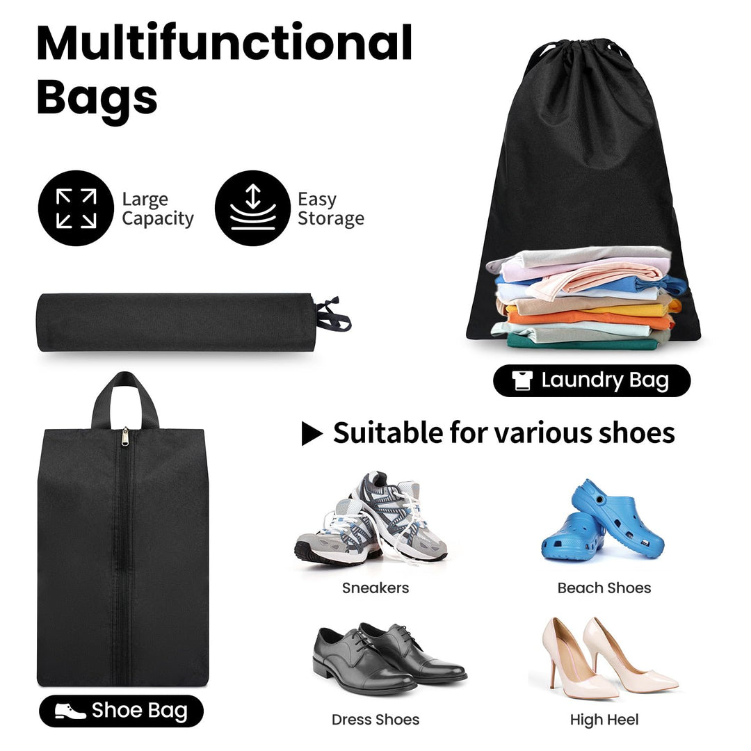 TravelWise Pack & Compress Cube Set - DOKUTRONIX