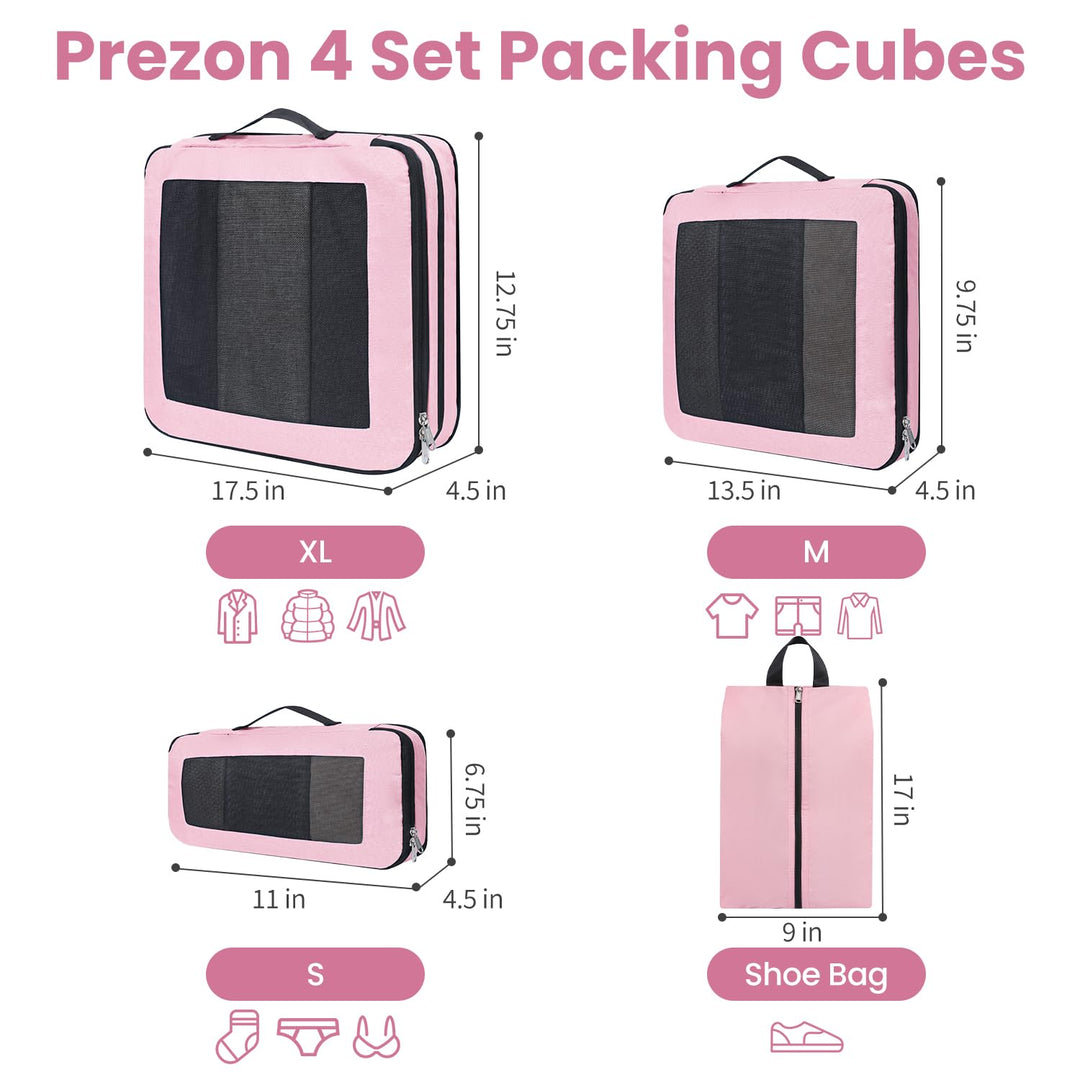 TravelWise Pack & Compress Cube Set - DOKUTRONIX