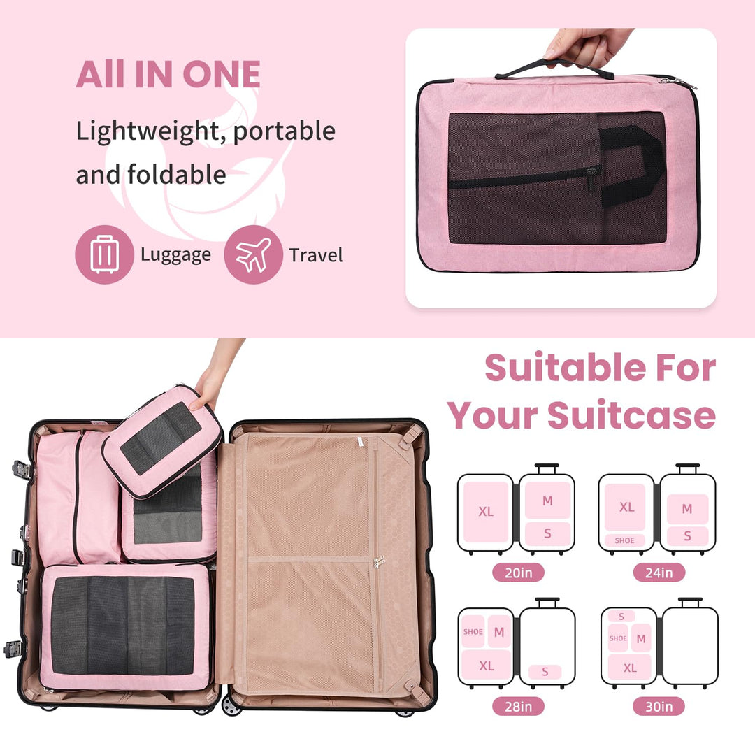 TravelWise Pack & Compress Cube Set - DOKUTRONIX