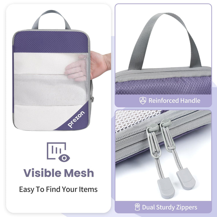 TravelWise Pack & Compress Cube Set - DOKUTRONIX