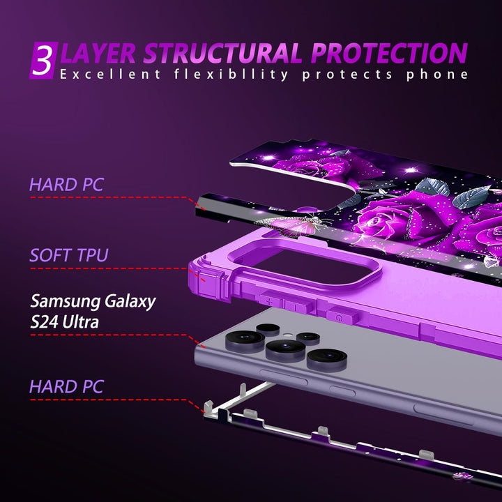 Miqala GlowGuard Case for Galaxy S24 Ultra 5G - DOKUTRONIX