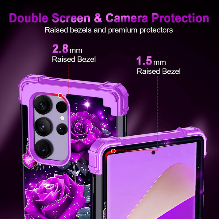 Miqala GlowGuard Case for Galaxy S24 Ultra 5G - DOKUTRONIX