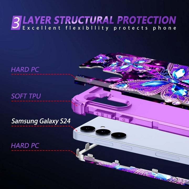 Miqala GlowGuard Case for Galaxy S24 Ultra 5G - DOKUTRONIX