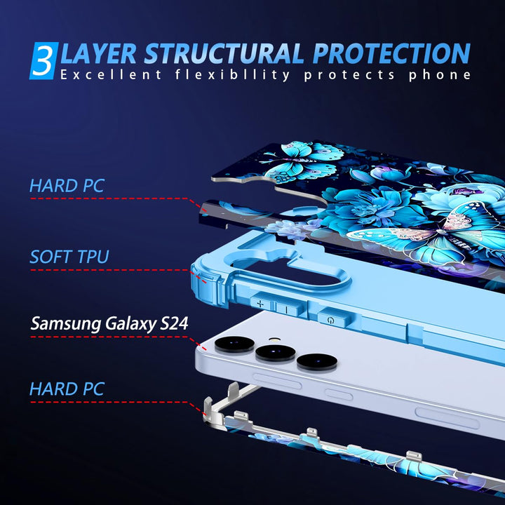 Miqala GlowGuard Case for Galaxy S24 Ultra 5G - DOKUTRONIX