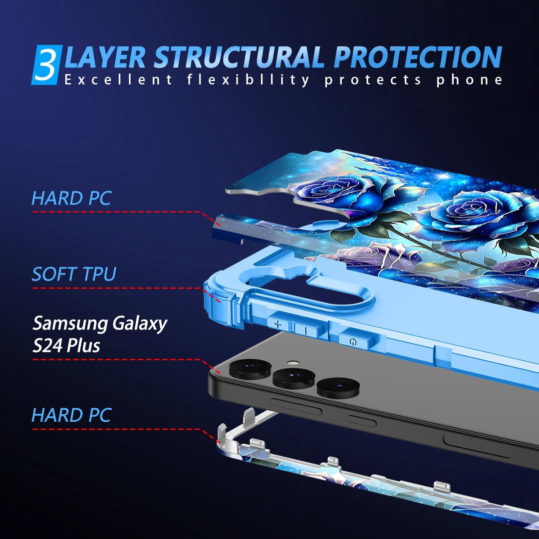 Miqala GlowGuard Case for Galaxy S24 Ultra 5G - DOKUTRONIX