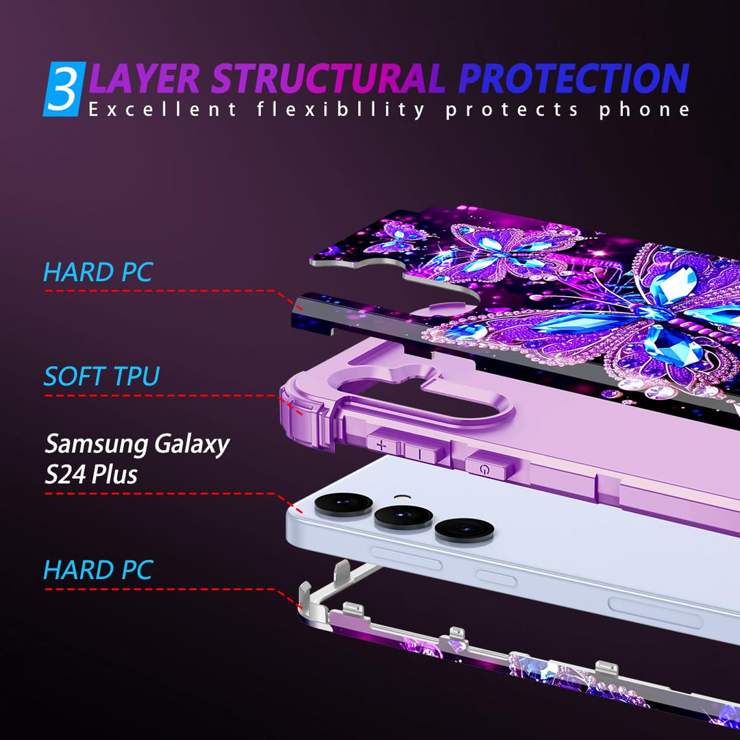 Miqala GlowGuard Case for Galaxy S24 Ultra 5G - DOKUTRONIX