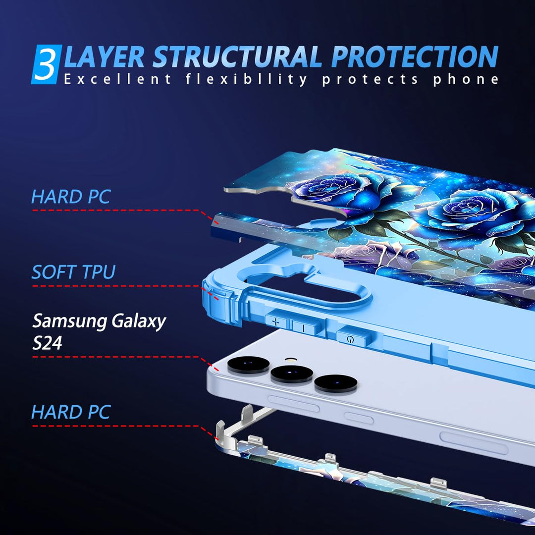 Miqala GlowGuard Case for Galaxy S24 Ultra 5G - DOKUTRONIX