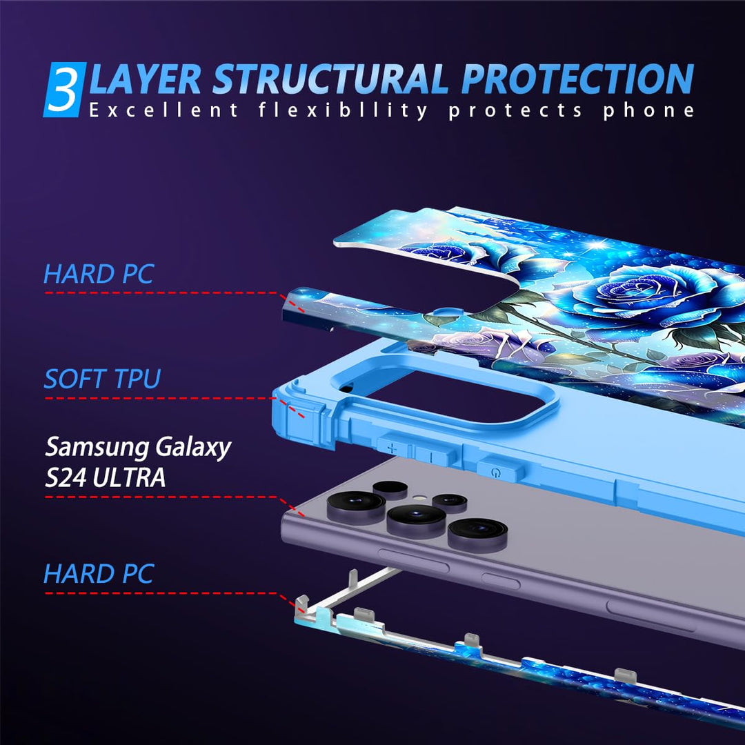 Miqala GlowGuard Case for Galaxy S24 Ultra 5G - DOKUTRONIX