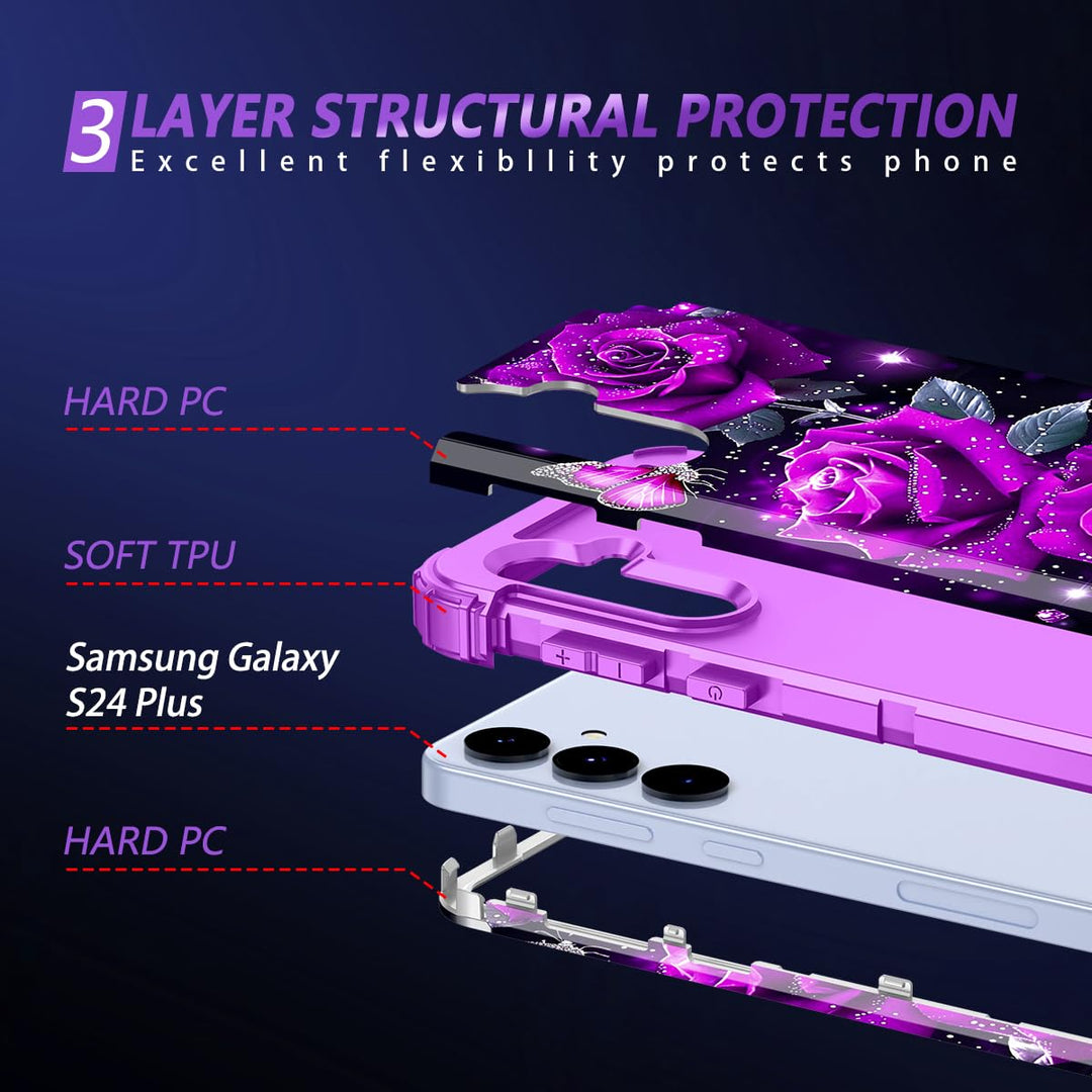 Miqala GlowGuard Case for Galaxy S24 Ultra 5G - DOKUTRONIX