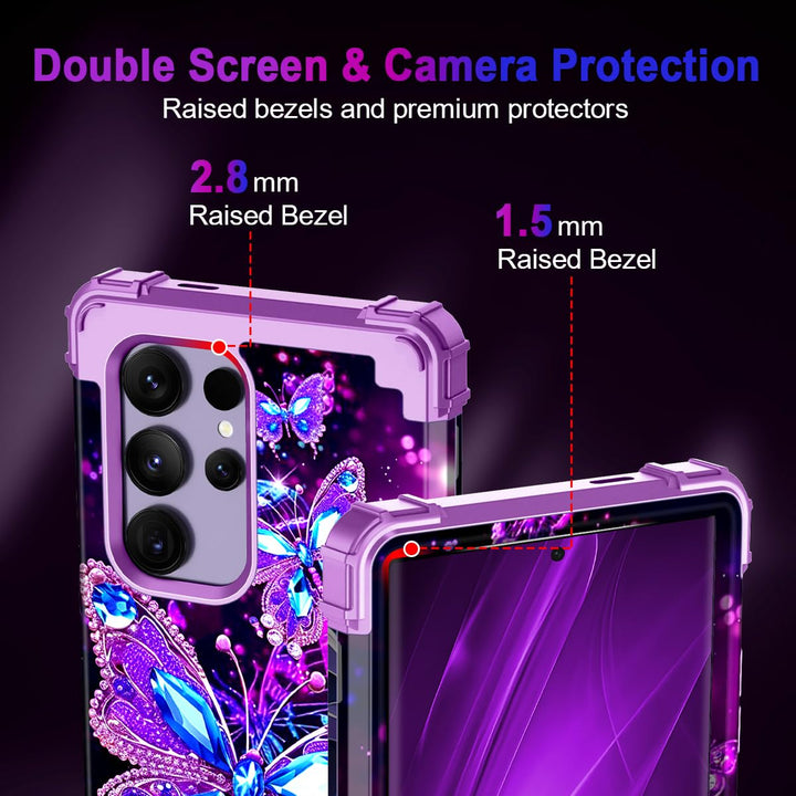 Miqala GlowGuard Case for Galaxy S24 Ultra 5G - DOKUTRONIX