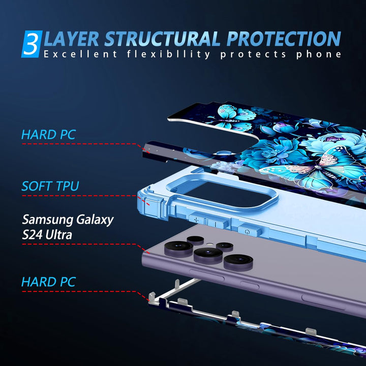 Miqala GlowGuard Case for Galaxy S24 Ultra 5G - DOKUTRONIX