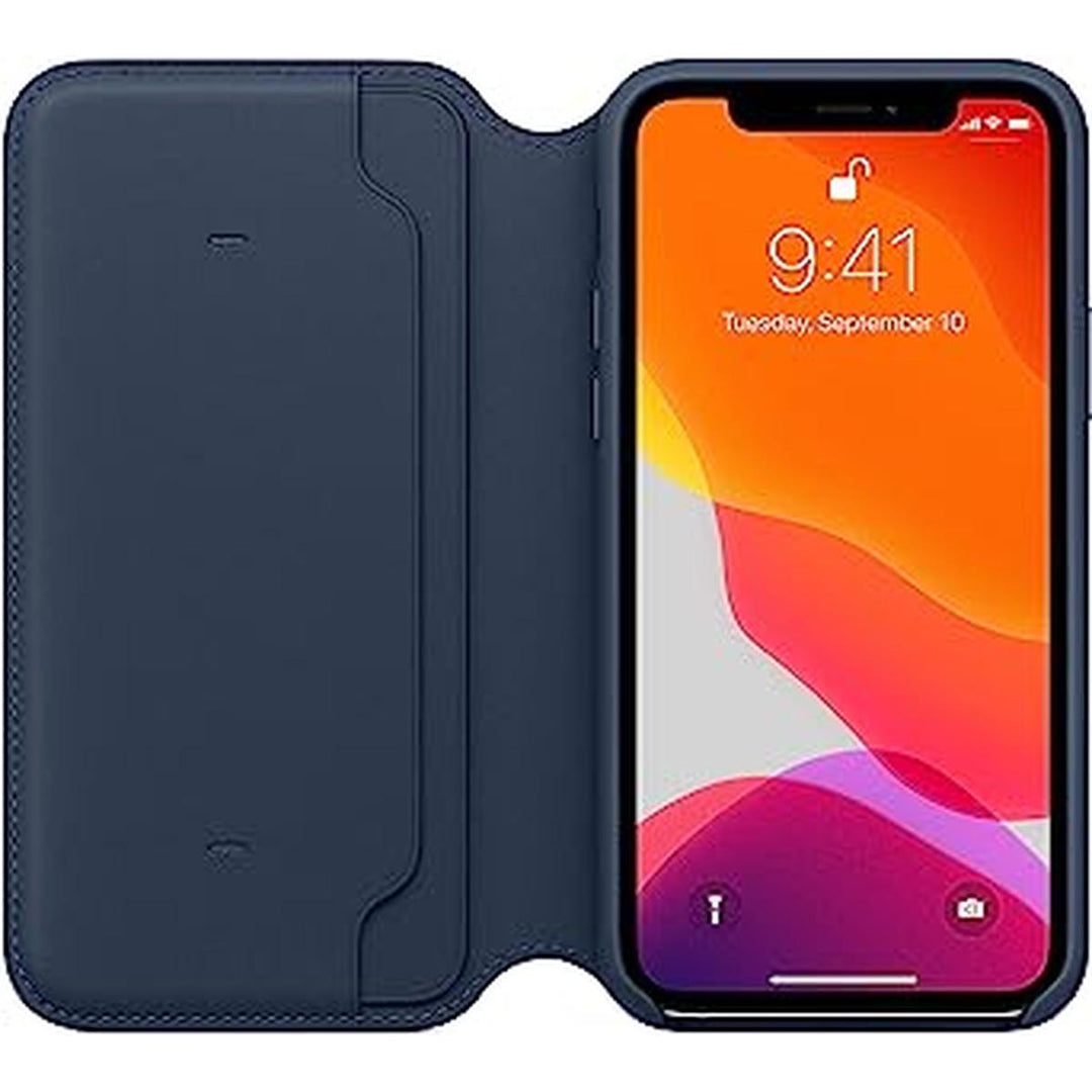Aqua Luxe Leather Case for iPhone 11 Pro - DOKUTRONIX