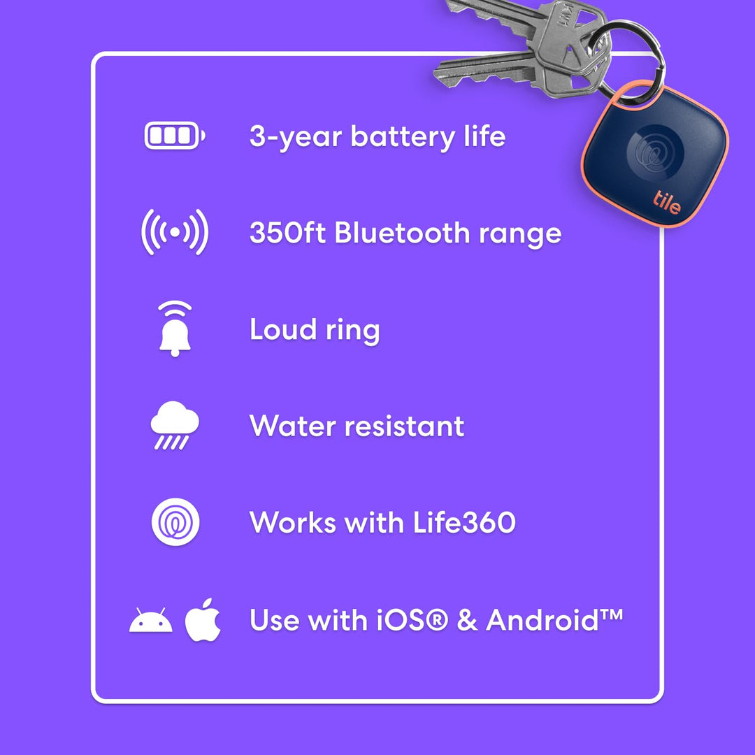 LifeMate Tile: Bluetooth Tracker and Phone Finder - DOKUTRONIX