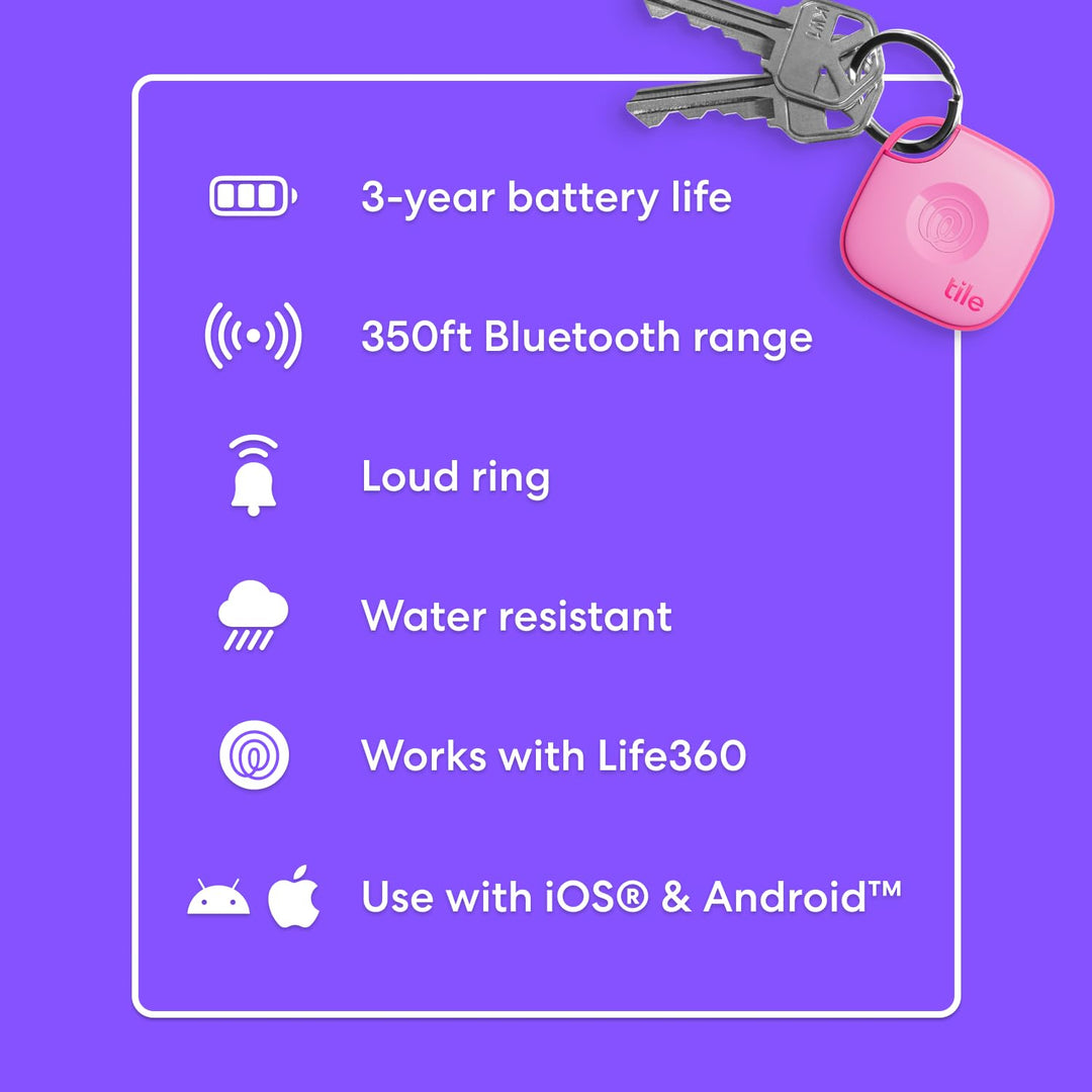 LifeMate Tile: Bluetooth Tracker and Phone Finder - DOKUTRONIX