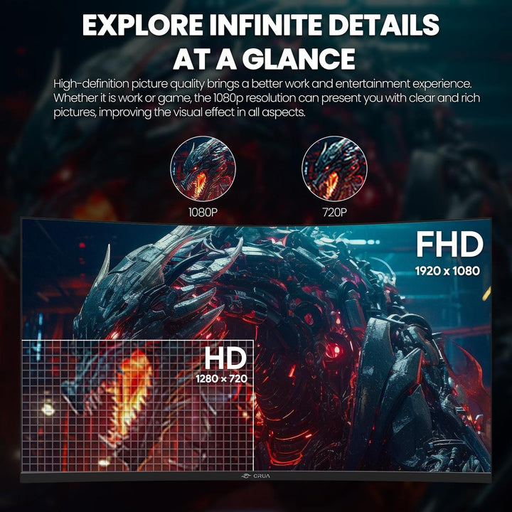 CRUA 32 Ultra HD Gaming Monitor - DOKUTRONIX