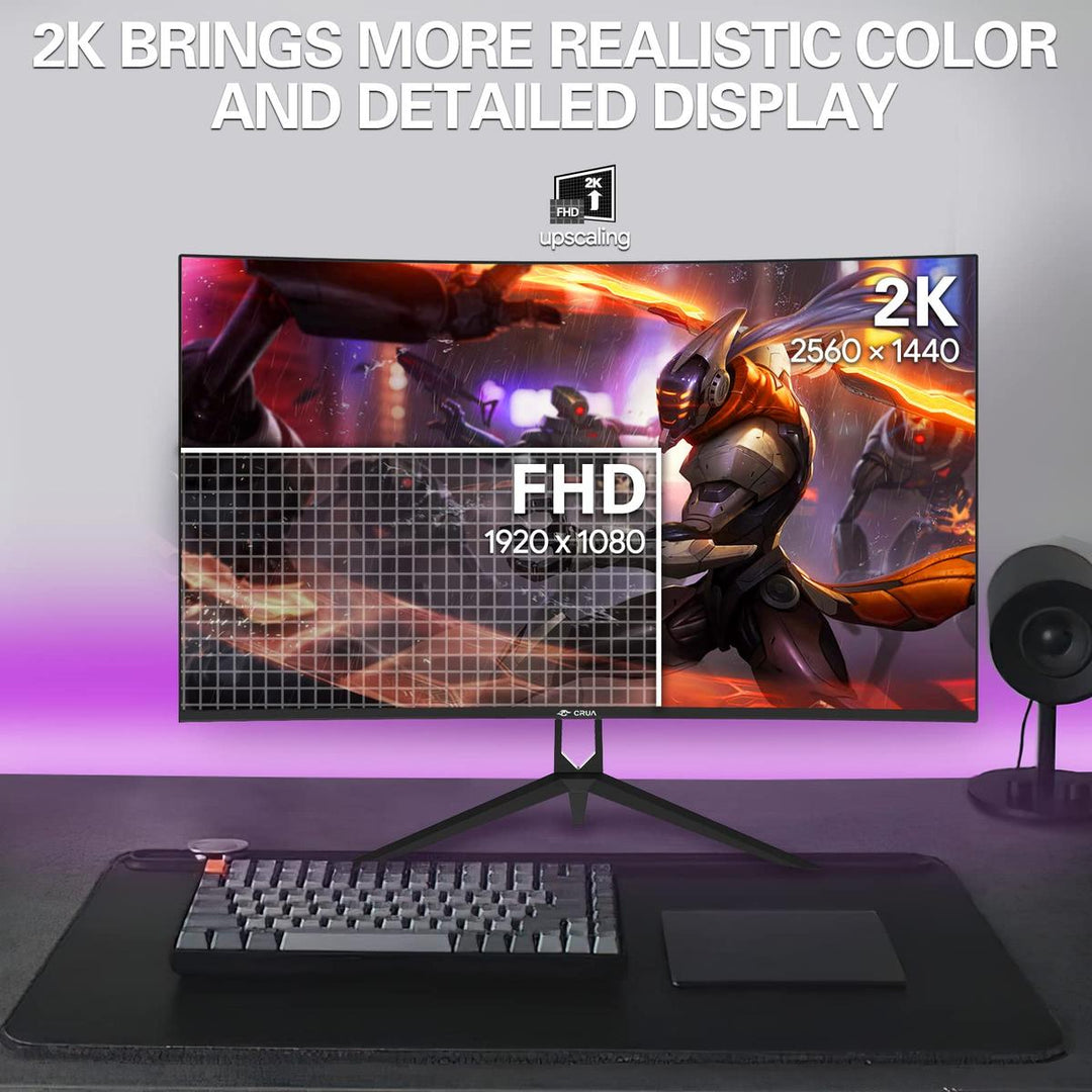 CRUA 32 Ultra HD Gaming Monitor - DOKUTRONIX