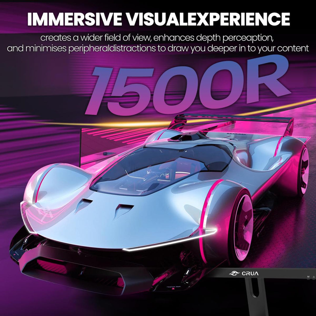 Crua Curve Gaming Monitor - DOKUTRONIX
