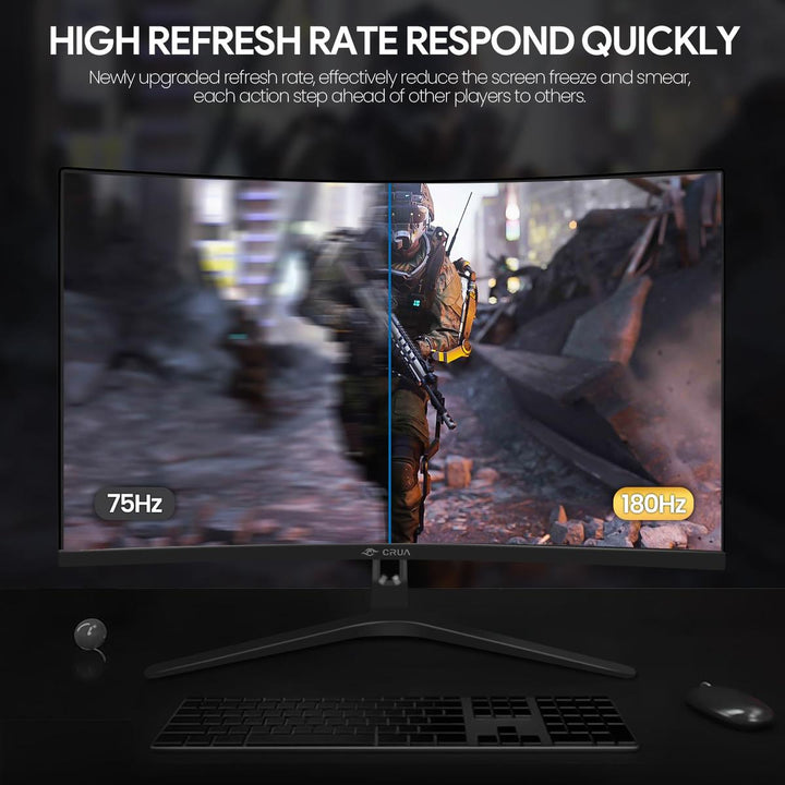Crua Curve Gaming Monitor - DOKUTRONIX