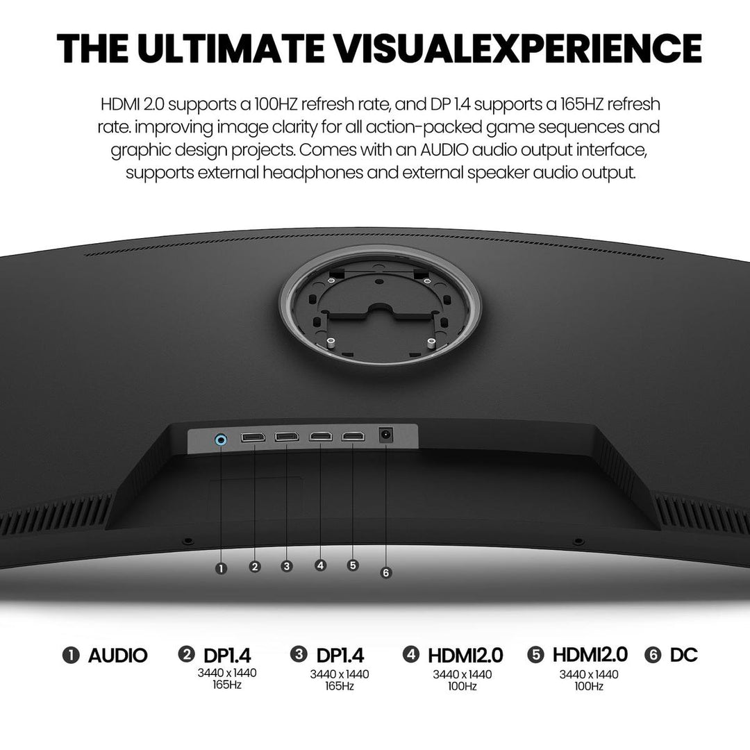 Crua Curve Gaming Monitor - DOKUTRONIX