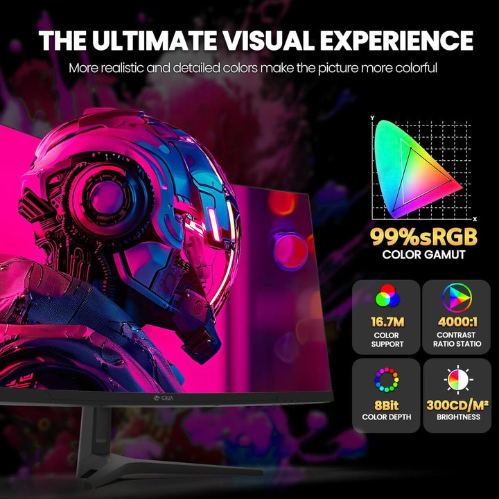 Crua Curve Gaming Monitor - DOKUTRONIX