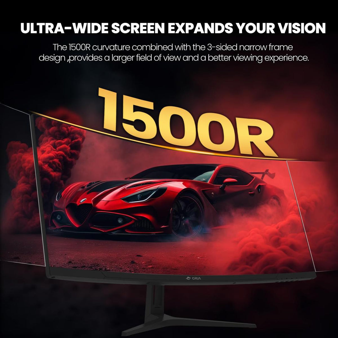 Crua Curve Gaming Monitor - DOKUTRONIX