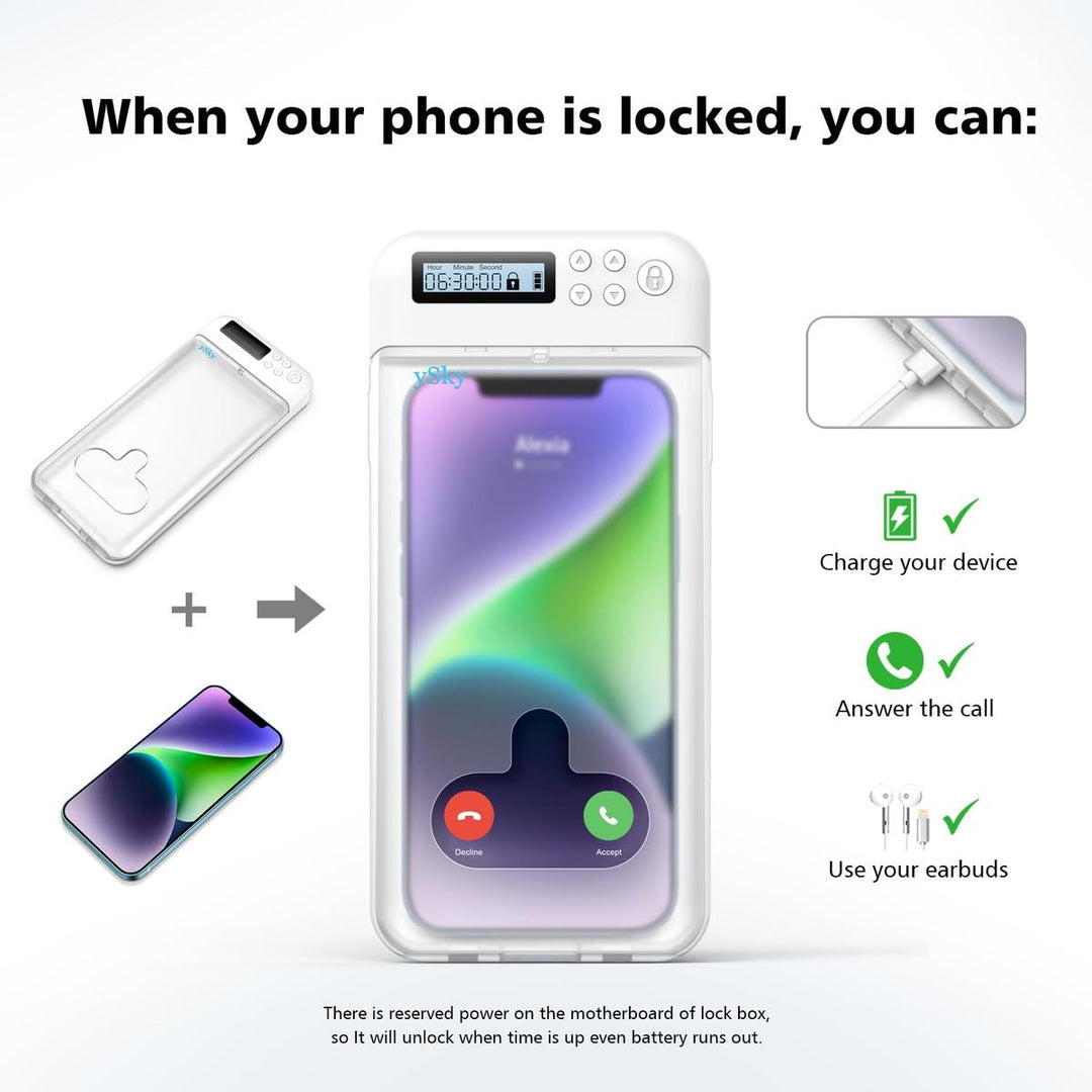 LockAway Phone Timer Box - DOKUTRONIX