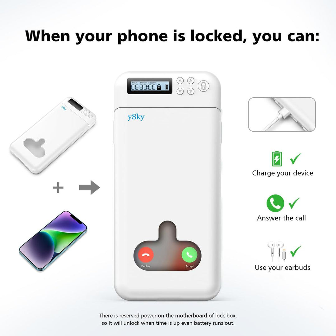 LockAway Phone Timer Box - DOKUTRONIX