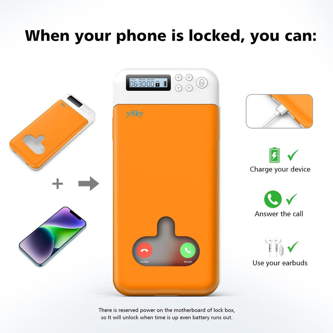 LockAway Phone Timer Box - DOKUTRONIX