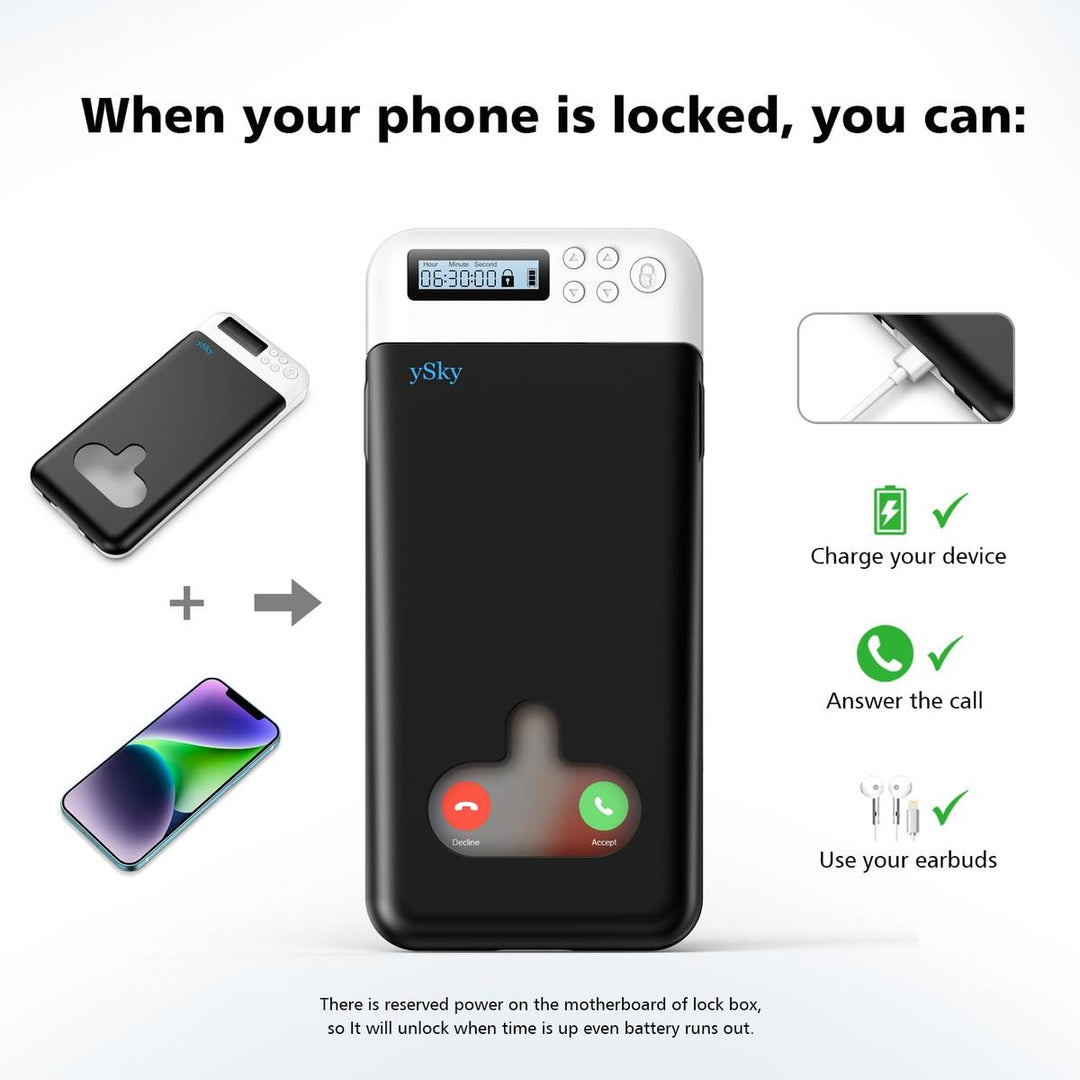 LockAway Phone Timer Box - DOKUTRONIX