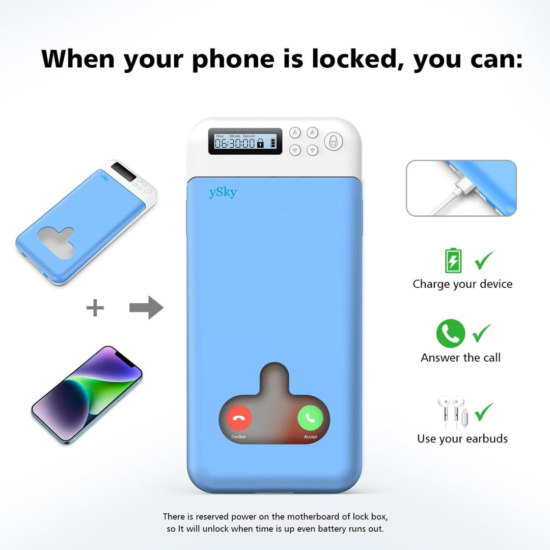 LockAway Phone Timer Box - DOKUTRONIX