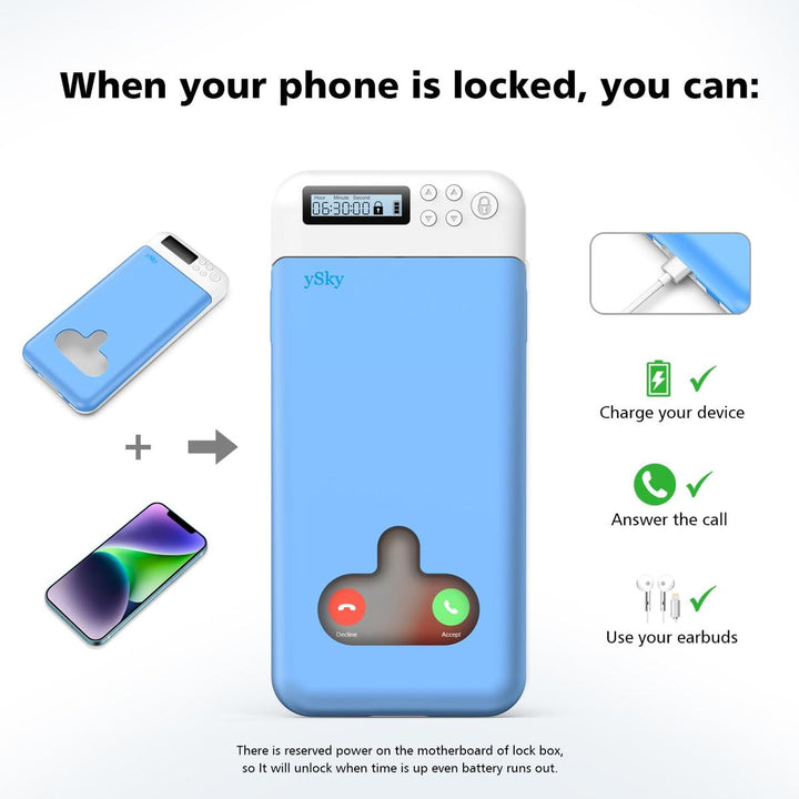 LockAway Phone Timer Box - DOKUTRONIX