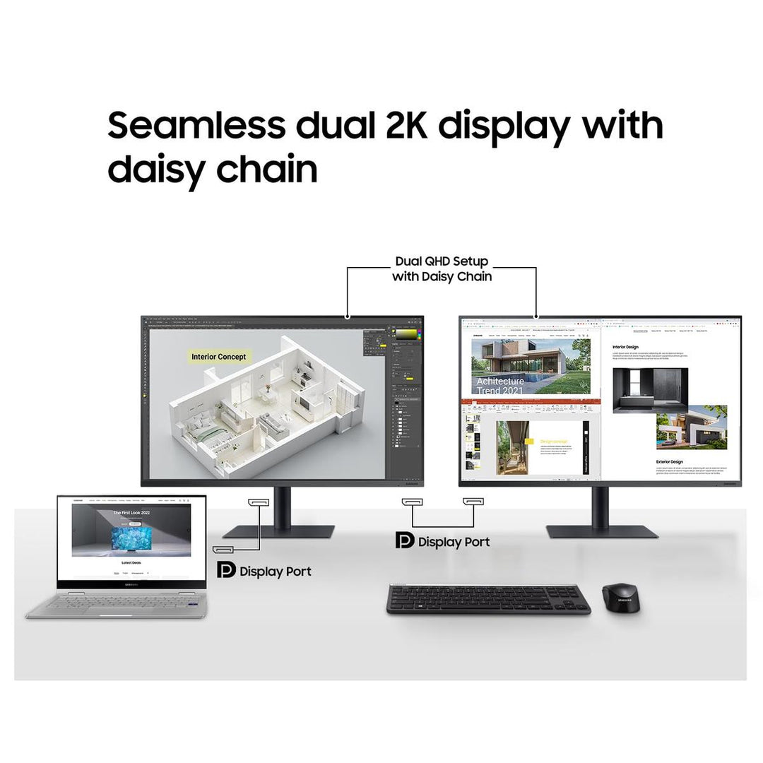 Samsung 34 ViewFinity Ultrawide QHD Monitor - DOKUTRONIX