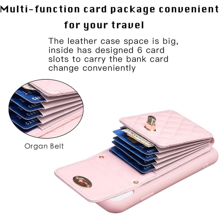 iPhone 11 Crossbody Wallet Case with Card Holder - DOKUTRONIX