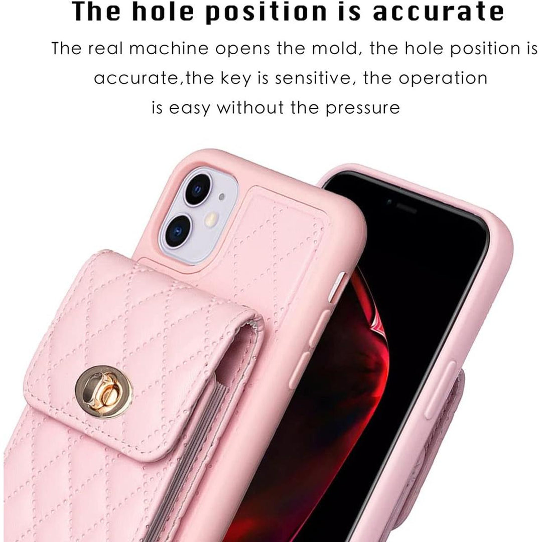 iPhone 11 Crossbody Wallet Case with Card Holder - DOKUTRONIX