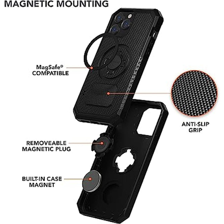 Rokform Pro Max Case - Rugged MagSafe w/ Twist Lock + Armor - DOKUTRONIX