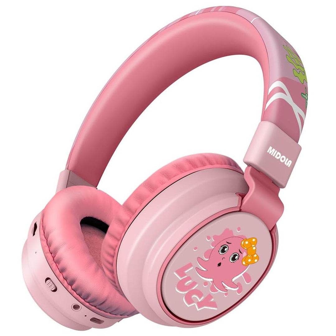MIDOLA Bluetooth Kids Headphones - Fun & Safe Sound! - DOKUTRONIX
