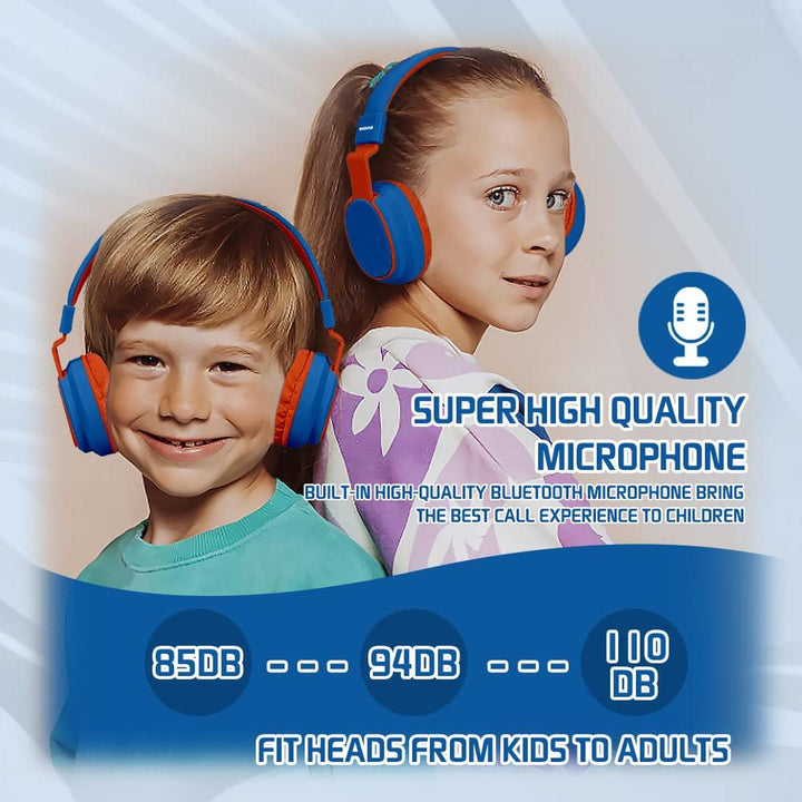 MIDOLA Bluetooth Kids Headphones - Fun & Safe Sound! - DOKUTRONIX
