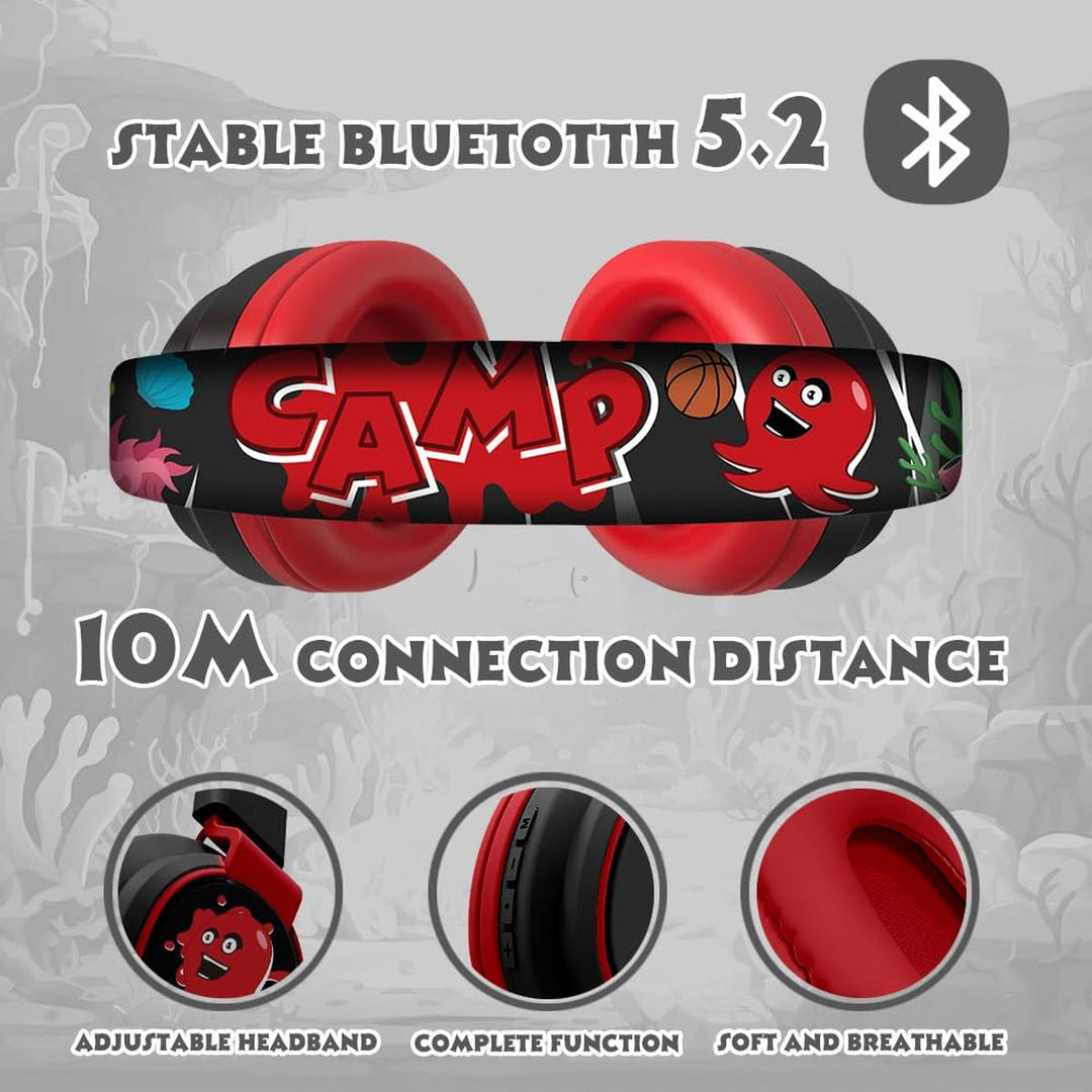 MIDOLA Bluetooth Kids Headphones - Fun & Safe Sound! - DOKUTRONIX