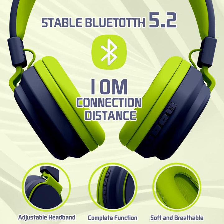 MIDOLA Bluetooth Kids Headphones - Fun & Safe Sound! - DOKUTRONIX