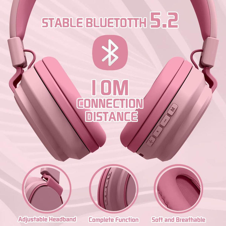 MIDOLA Bluetooth Kids Headphones - Fun & Safe Sound! - DOKUTRONIX