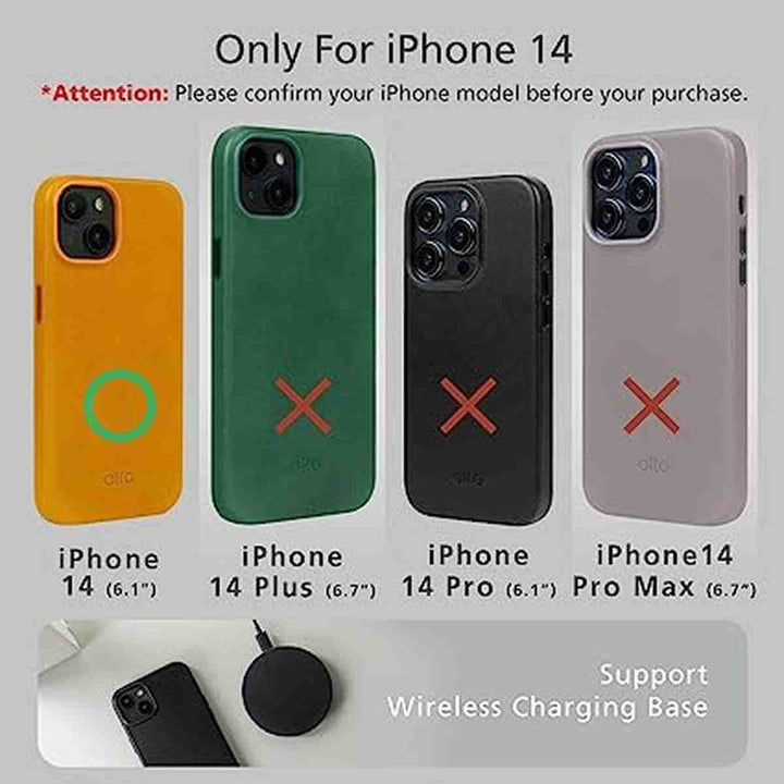 iPhone 14/13 Luxe Original Leather Case - DOKUTRONIX