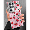 Galaxy Glitter Cherry Case & Lens Protector