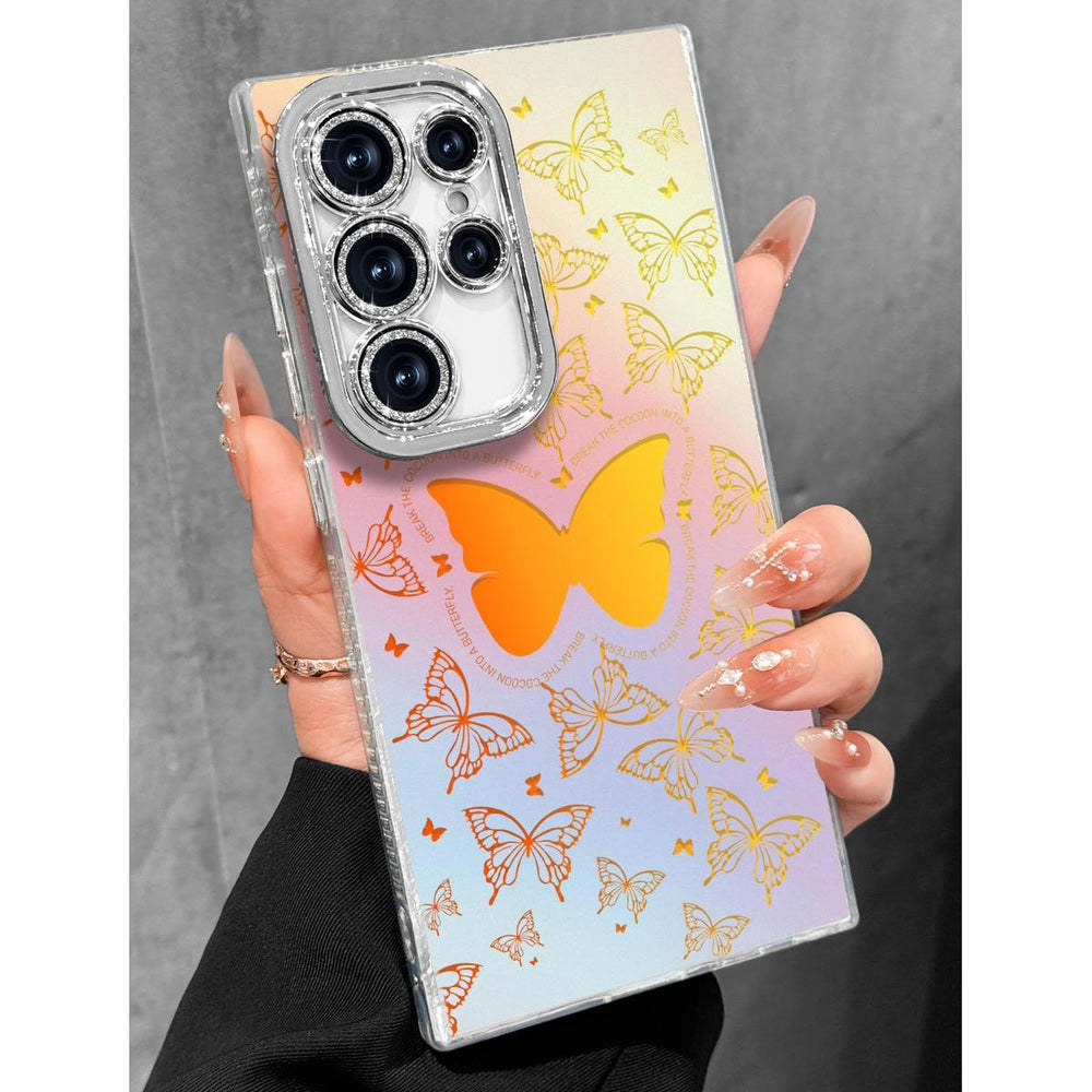 Galaxy Glitter Cherry Case & Lens Protector - DOKUTRONIX