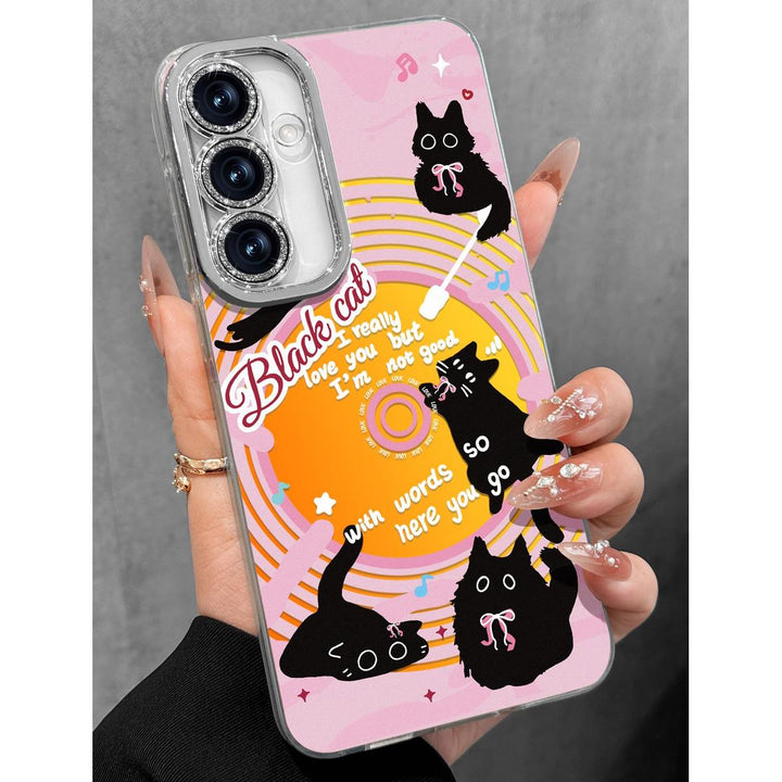 Galaxy Glitter Cherry Case & Lens Protector - DOKUTRONIX