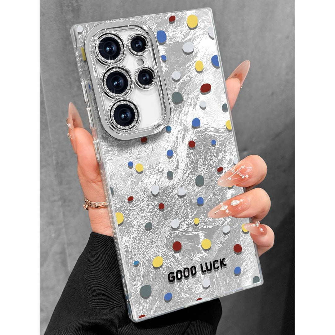 Galaxy Glitter Cherry Case & Lens Protector - DOKUTRONIX