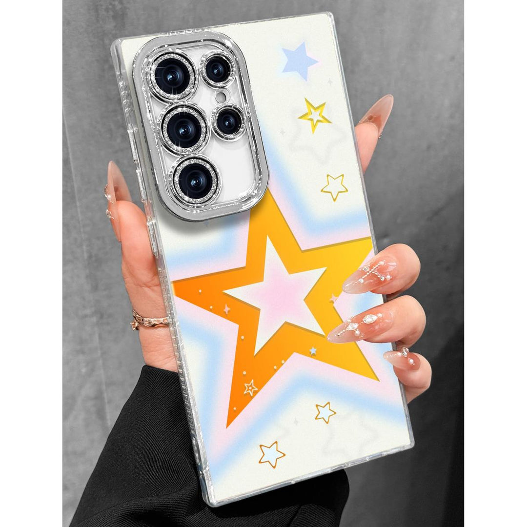 Galaxy Glitter Cherry Case & Lens Protector - DOKUTRONIX