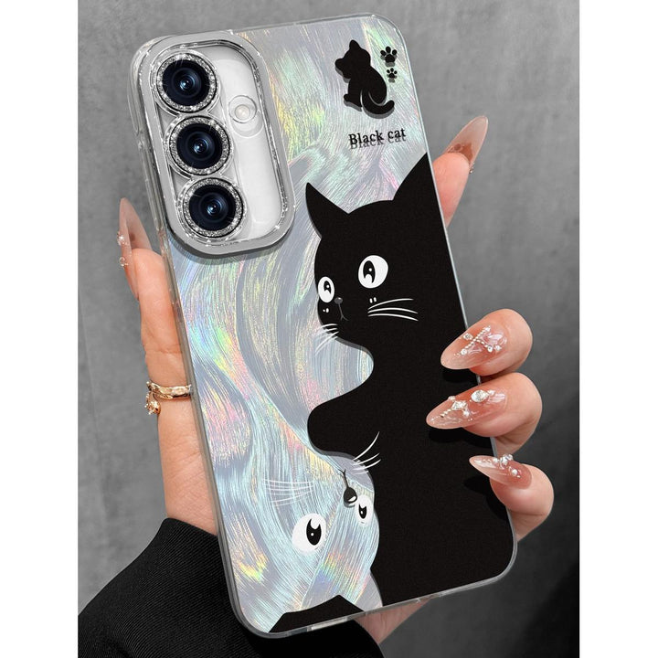 Galaxy Glitter Cherry Case & Lens Protector - DOKUTRONIX