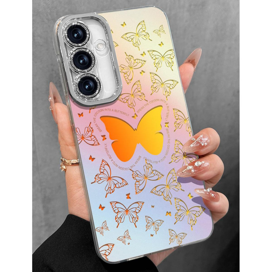 Galaxy Glitter Cherry Case & Lens Protector - DOKUTRONIX